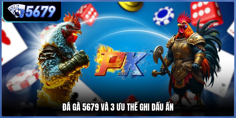 Đá gà 5679 và 3 ưu thế ghi dấu ấn